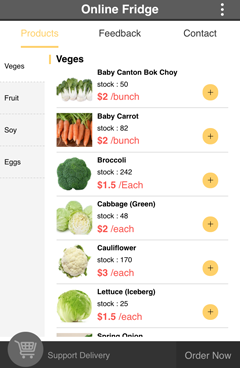 online fridge